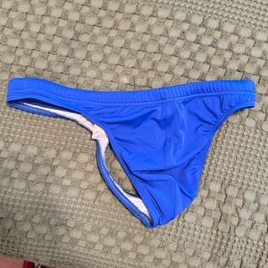 Men’s Charlie Thong Swimsuit Blue